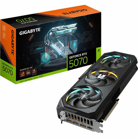 Gigabyte NVIDIA GeForce RTX 5070 Graphic Card - 12 GB GDDR7 — GV-N5070GAMING OC-12GD
