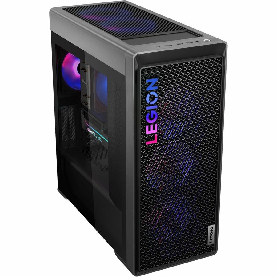 Lenovo Legion T7 34IAS10 90Y6003JUS Gaming Desktop Computer - Intel Core Ultra 9 285K - 64 GB - 2 TB SSD - Tower - Storm Gray — 90Y6003JUS