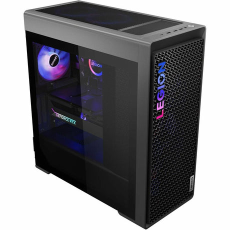 Lenovo Legion T7 34IAS10 90Y6003JUS Gaming Desktop Computer - Intel Core Ultra 9 285K - 64 GB - 2 TB SSD - Tower - Storm Gray — 90Y6003JUS