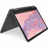 Lenovo 500e Yoga Chromebook Gen 4 82W4002RUS 12.2" Touchscreen Convertible 2 in 1 Chromebook - WUXGA - Intel N-Series N100 - 4 GB - 32 GB Flash Memory - English (US) Keyboard - Graphite Gray — 82W4002RUS
