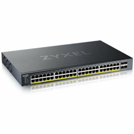 ZYXEL 48-port GbE PoE Lite-L3 Smart Managed Switch with 4 10G Uplink — XGS1935-52HP