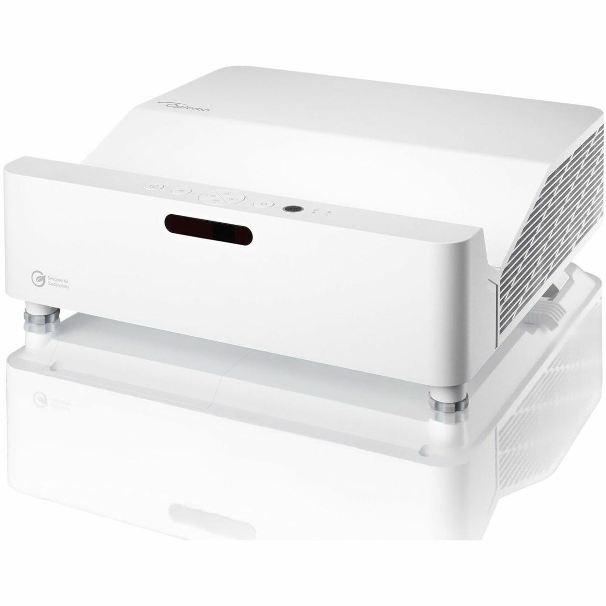 Optoma ZH430UST 3D Ultra Short Throw DLP Projector - 16:9 - White — ZH430UST