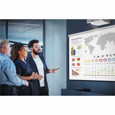 Optoma ZH430UST 3D Ultra Short Throw DLP Projector - 16:9 - White — ZH430UST