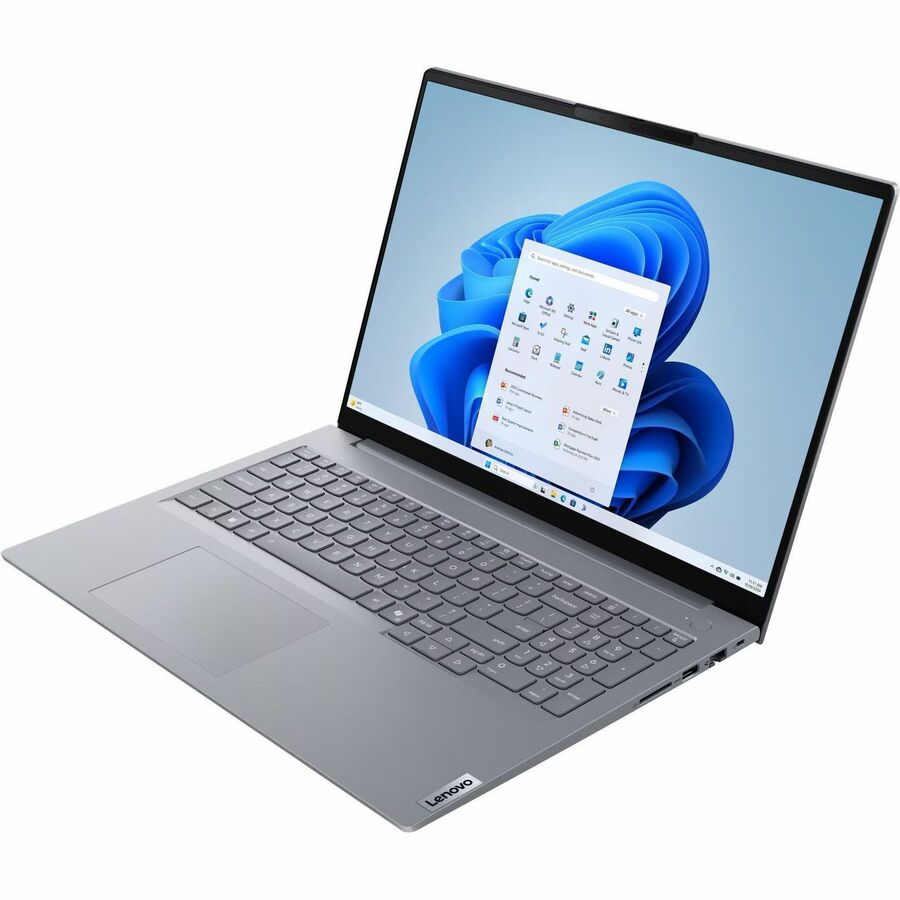 Lenovo ThinkBook 16 G8 IAL 21SK0094US 16" Touchscreen Notebook - WUXGA - Intel Core Ultra 7 255H - 16 GB - 512 GB SSD - English Keyboard - Arctic Gray — 21SK0094US