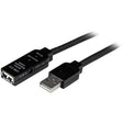 StarTech.com 15m USB 2.0 Active Extension Cable - M/F — USB2AAEXT15M