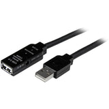 StarTech.com 15m USB 2.0 Active Extension Cable - M/F — USB2AAEXT15M