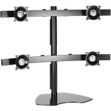 Chief Widescreen Quad Display Desk Mount - For Displays 10-30" - Black — KTP445B