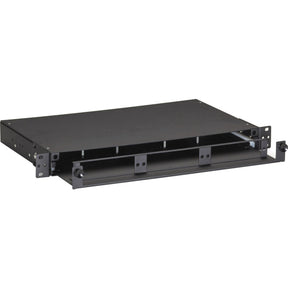Black Box Rackmount Fiber Shelf with Pull-Out Tray - 1U — JPM427A-R2
