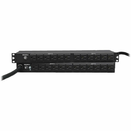 Eaton Tripp Lite Series 2.9kW Single-Phase 120V Basic PDU, 24 NEMA 5-15R Outlets, NEMA L5-30P Input, 15 ft. (4.57 m) Cord, 1U Rack-Mount — PDU2430