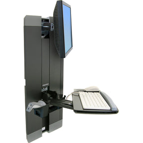 Ergotron StyleView Lift for Flat Panel Display, Keyboard, Mouse - Black — 60-609-195