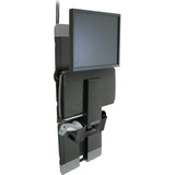 Ergotron StyleView Lift for Flat Panel Display, Keyboard, Mouse - Black — 60-609-195