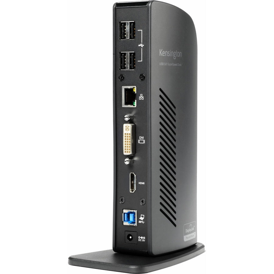 Kensington USB 3.0 Docking Station with Dual DVI/HDMI/VGA Video sd3500v — K33972US