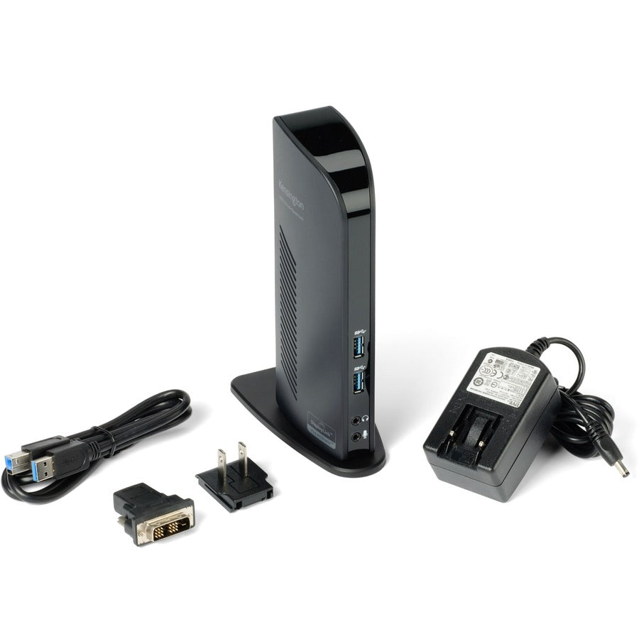 Kensington USB 3.0 Docking Station with Dual DVI/HDMI/VGA Video sd3500v — K33972US