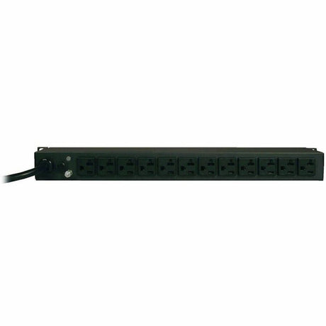 Eaton Tripp Lite Series 2.4kW Single-Phase Local Metered PDU, 120V (12 5-15/20R), L5-20P / 5-20P, 120V Input, 15 ft. (4.57 m) Cord, 1U Rack-Mount — PDUMH20