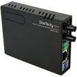 StarTech.com 10/100 Multi Mode Fiber Copper Fast Ethernet Media Converter ST 2 km — MCM110ST2