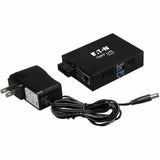 Eaton Tripp Lite Series Gigabit Multimode Fiber to Ethernet Media Converter, 10/100BaseT to 100BaseFX-SC, 2km, 1310nm — N784-001-SC