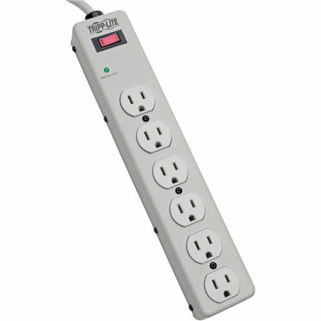 Eaton Tripp Lite Series Protect It! 6-Outlet Surge Protector, 6 ft. (1.83 m) cord, 1340 Joules, Diagnostic LED — TLM606HJ