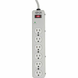 Eaton Tripp Lite Series Protect It! 6-Outlet Surge Protector, 6 ft. (1.83 m) cord, 1340 Joules, Diagnostic LED — TLM606HJ