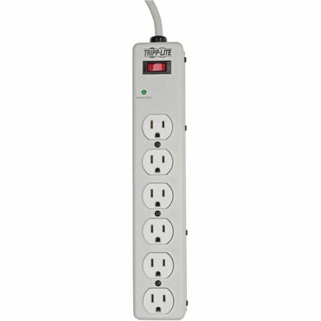 Eaton Tripp Lite Series Protect It! 6-Outlet Surge Protector, 6 ft. (1.83 m) cord, 1340 Joules, Diagnostic LED — TLM606HJ