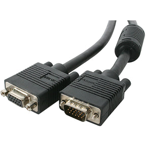 StarTech.com Coax High Res VGA Monitor extension Cable - HD-15 (M) - HD-15 (F) - 6 ft — MXT101HQ