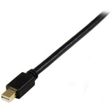 StarTech.com 6ft Mini DisplayPort to DVI Cable, Active Mini DP to DVI-D Adapter/Converter Cable, 1080p Video, mDP to DVI Monitor/Display — MDP2DVIMM6BS