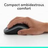 Logitech MK270 Wireless Keyboard and Mouse Combo for Windows, 2.4 GHz Wireless, Compact Mouse, Black — 920-004536