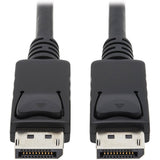 Eaton Tripp Lite Series DisplayPort Cable with Latching Connectors, 4K 60 Hz (M/M), Black, 10 ft. (3.05 m) — P580-010
