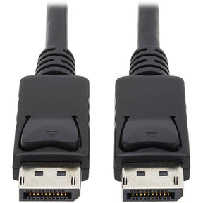 Eaton Tripp Lite Series DisplayPort Cable with Latching Connectors, 4K 60 Hz (M/M), Black, 10 ft. (3.05 m) — P580-010