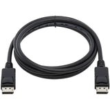 Eaton Tripp Lite Series DisplayPort Cable with Latching Connectors, 4K 60 Hz (M/M), Black, 10 ft. (3.05 m) — P580-010