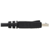 Eaton Tripp Lite Series DisplayPort Cable with Latching Connectors, 4K 60 Hz (M/M), Black, 10 ft. (3.05 m) — P580-010