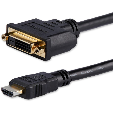 StarTech.com 8in HDMI�&reg; to DVI-D Video Cable Adapter - HDMI Male to DVI Female — HDDVIMF8IN