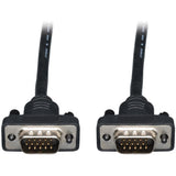 Eaton Tripp Lite Series Low-Profile VGA High-Resolution RGB Coaxial Cable (HD15 M/M), 6 ft. (1.83 m) — P502-006-SM