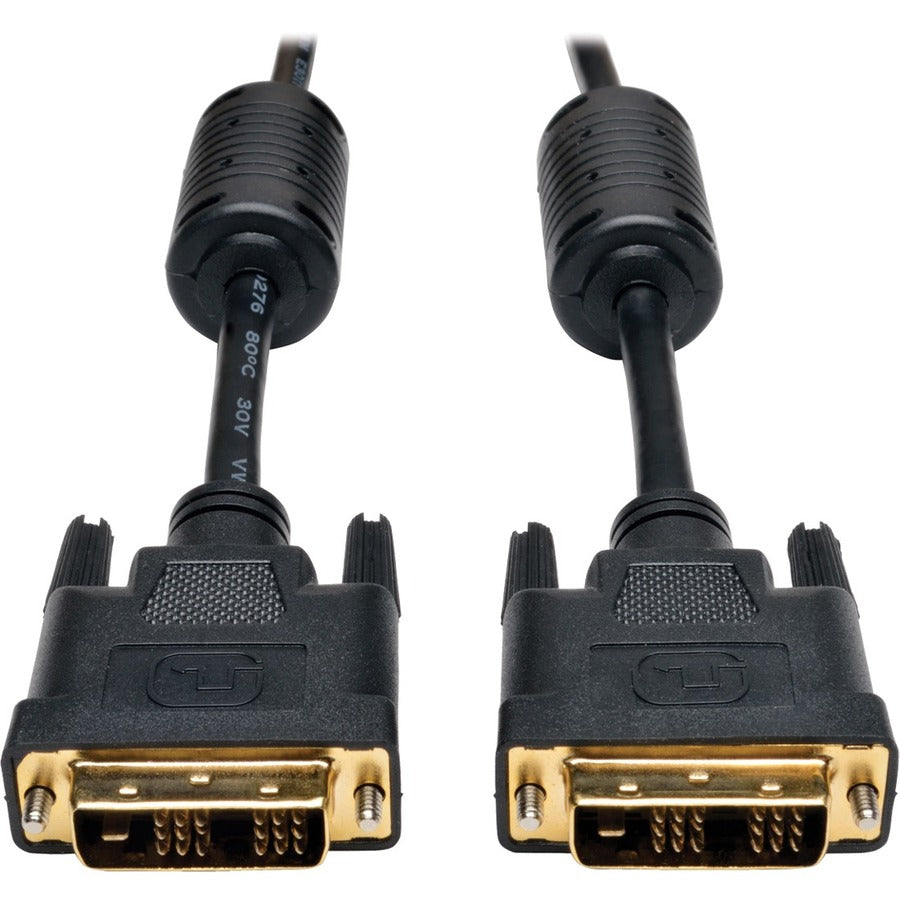 Eaton Tripp Lite Series DVI Single Link Cable, Digital TMDS Monitor Cable (DVI-D M/M), 10 ft. (3.05 m) — P561-010