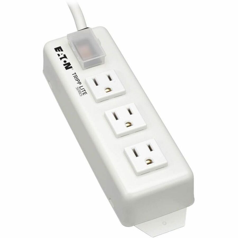 Eaton Tripp Lite Series Power It! 3-Outlet Power Strip, 6 ft. (1.83 m) Cord — TLM306NC