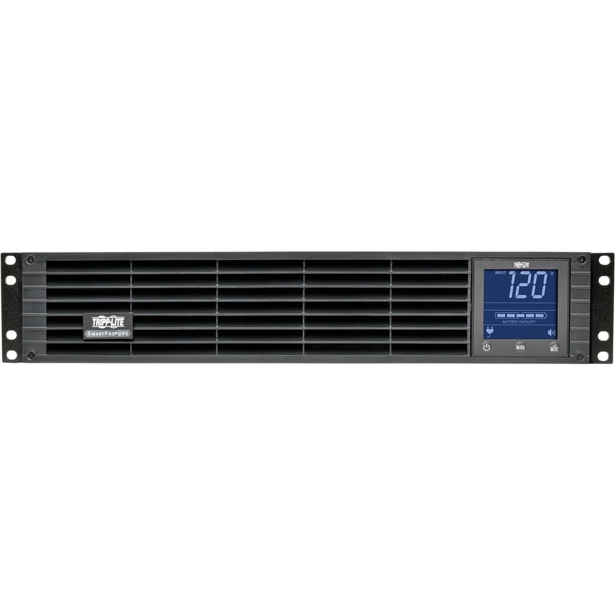 Eaton Tripp Lite Series SmartPro 120V 1kVA 700W Line-Interactive Sine Wave UPS, 2U Rack/Tower, LCD, USB, DB9, 6 Outlets — SMC10002URM