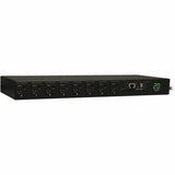 Eaton 1.9kW Single-Phase Switched PDU - LX Interface, 120V Outlets (16 5-15/20R), L5-20P/5-20P Input, 12 ft. (3.66 m) Cord, 1U Rack-Mount, TAA — PDUMH20NET