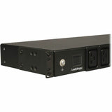 Eaton Tripp Lite Series 3.7kW Single-Phase Local Metered PDU, 208/230V (8 C13 & 2 C19), C20 / L6-20P Adapter, 12 ft. (3.66 m) Cord, 1U Rack-Mount, TAA — PDUMH20HV