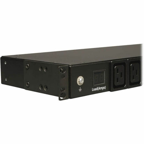 Eaton Tripp Lite Series 3.7kW Single-Phase Local Metered PDU, 208/230V (8 C13 & 2 C19), C20 / L6-20P Adapter, 12 ft. (3.66 m) Cord, 1U Rack-Mount, TAA — PDUMH20HV