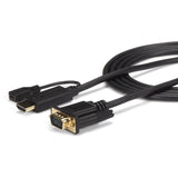 StarTech.com HDMI to VGA Cable - 3 ft / 1m - 1080p - 1920 x 1200 - Active HDMI Cable - Monitor Cable - Computer Cable — HD2VGAMM3