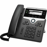 Cisco 7841 IP Phone - Corded - Corded - Tabletop, Wall Mountable - Black - TAA Compliant — CP-7841-3PCC-K9=