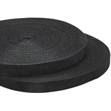 StarTech.com Hook-and-Loop Cable Management Tie - 25 ft. Roll - Black - Cut-to-Size Cable Wrap / Straps — HKLP25