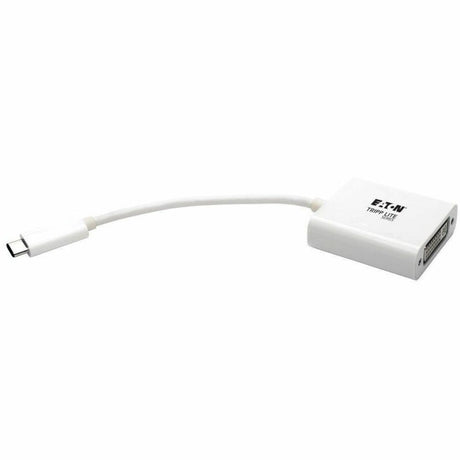 Eaton Tripp Lite Series USB-C to DVI Adapter with Alternate Mode - DP 1.2, White — U444-06N-DVI-AM
