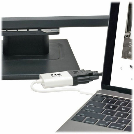 Eaton Tripp Lite Series USB-C to DVI Adapter with Alternate Mode - DP 1.2, White — U444-06N-DVI-AM