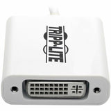 Eaton Tripp Lite Series USB-C to DVI Adapter with Alternate Mode - DP 1.2, White — U444-06N-DVI-AM