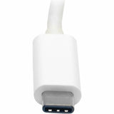 Eaton Tripp Lite Series USB-C to DVI Adapter with Alternate Mode - DP 1.2, White — U444-06N-DVI-AM