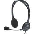 Logitech H110 Dual Plug Computer Stereo Headset — 981-000612