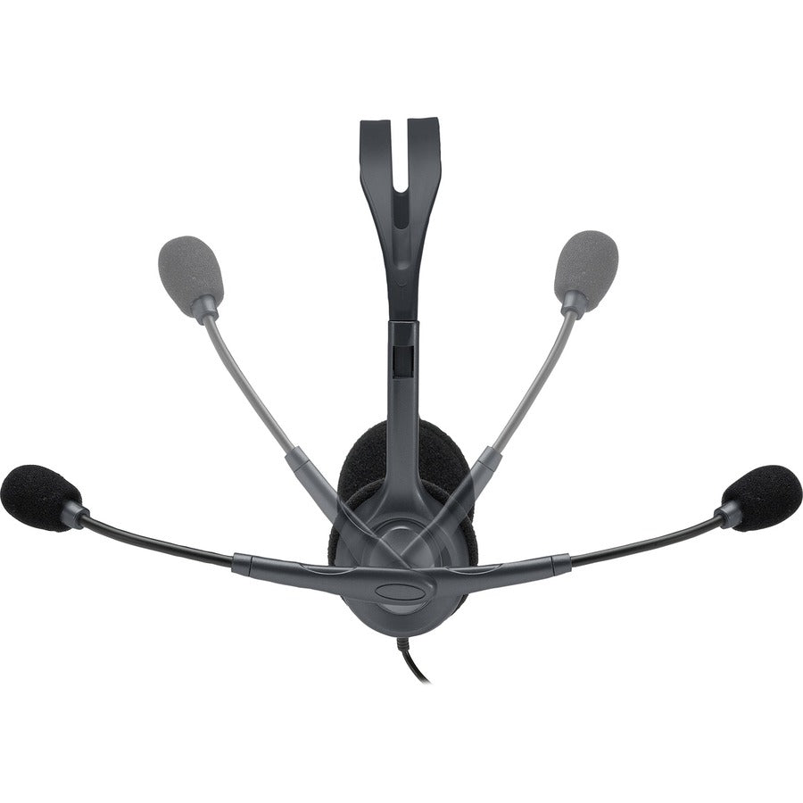 Logitech H110 Dual Plug Computer Stereo Headset — 981-000612