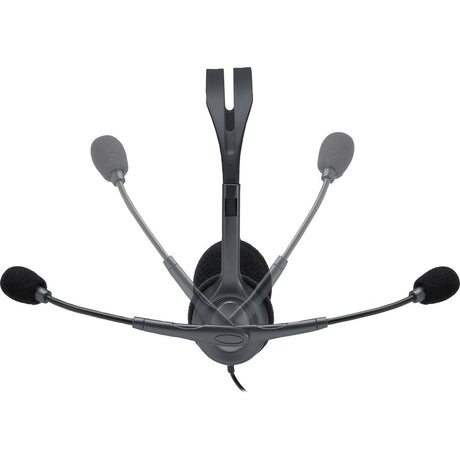 Logitech H110 Dual Plug Computer Stereo Headset — 981-000612