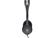 Logitech H110 Dual Plug Computer Stereo Headset — 981-000612