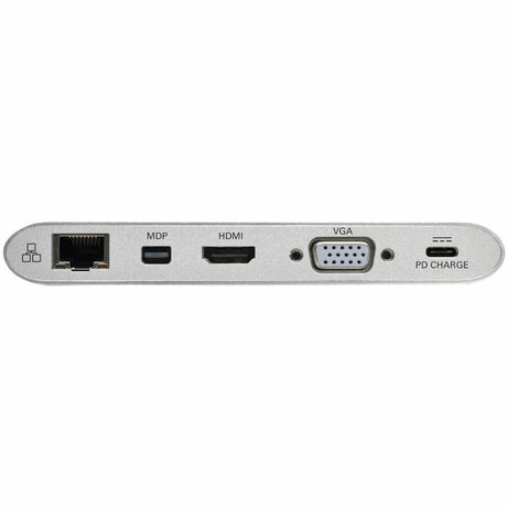 Eaton Tripp Lite Series USB-C Dock, Dual Display - 4K HDMI/mDP, VGA, USB 3.x (5Gbps), USB-A/C Hub, GbE, Memory Card, 100W PD Charging — U442-DOCK1